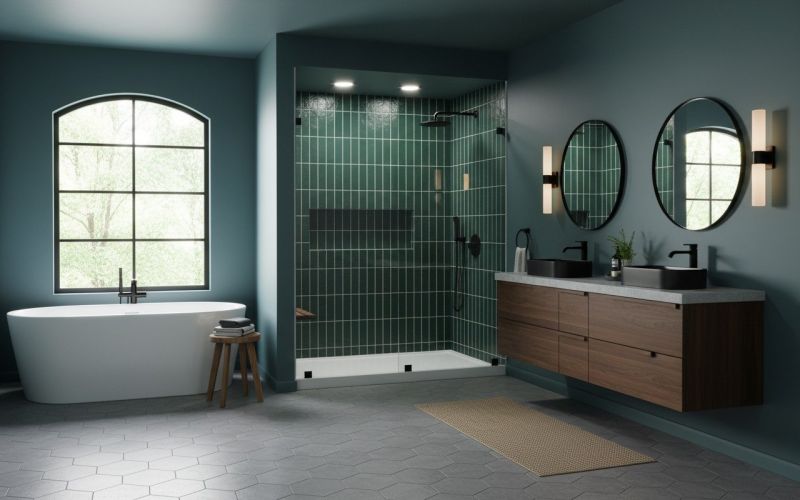 Modern Design Ideas For Tub To Shower Conversion Projects